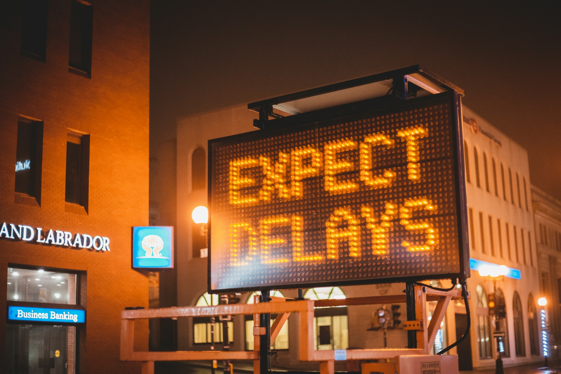Expect delays. Photo by Erik Mclean.